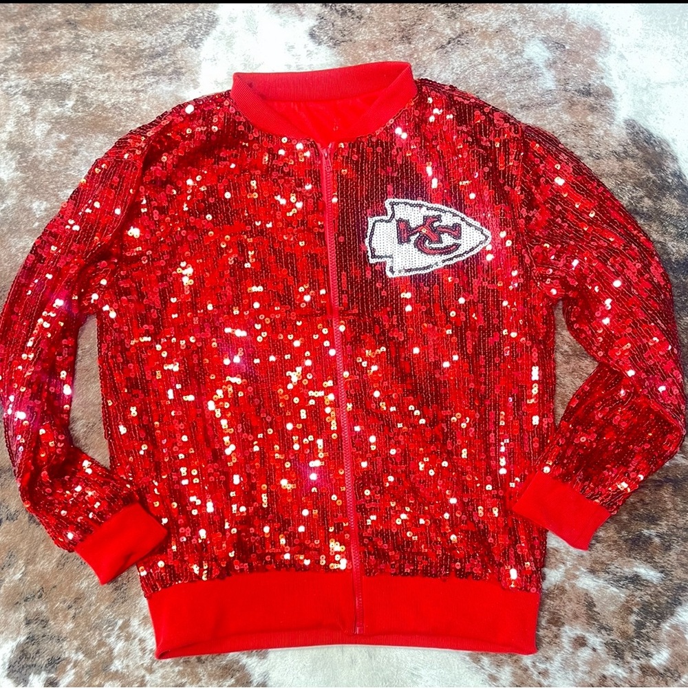 Kansas City Chiefs Sequin Jacket